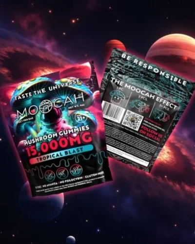 MOOCAH MUSHROOM TROPICAL BLAST GUMMIES