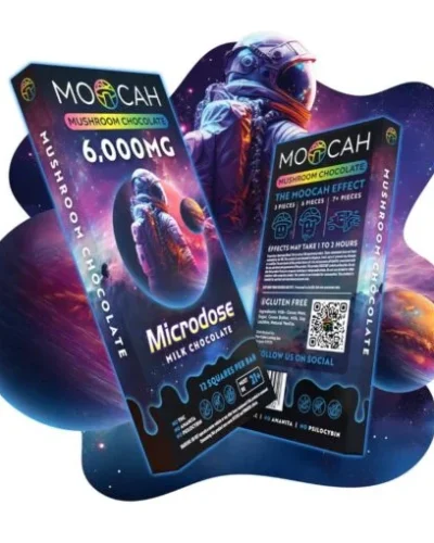 Moocah Microdose Milk Chocolate Bar